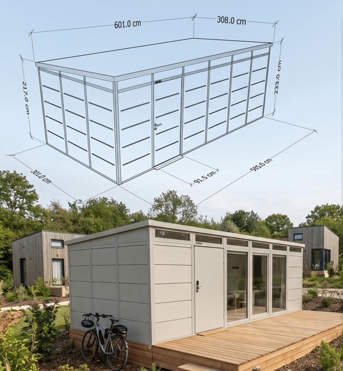 Tiny House Everbox 18 m² installée